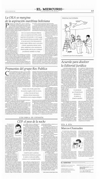 El Mercurio 23 de mayo 2013